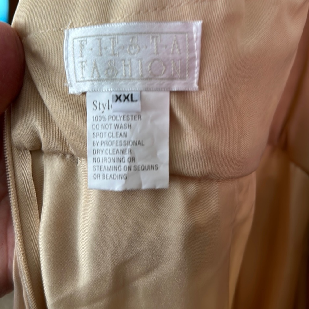 Fiesta fashion xxl soft peach/orange